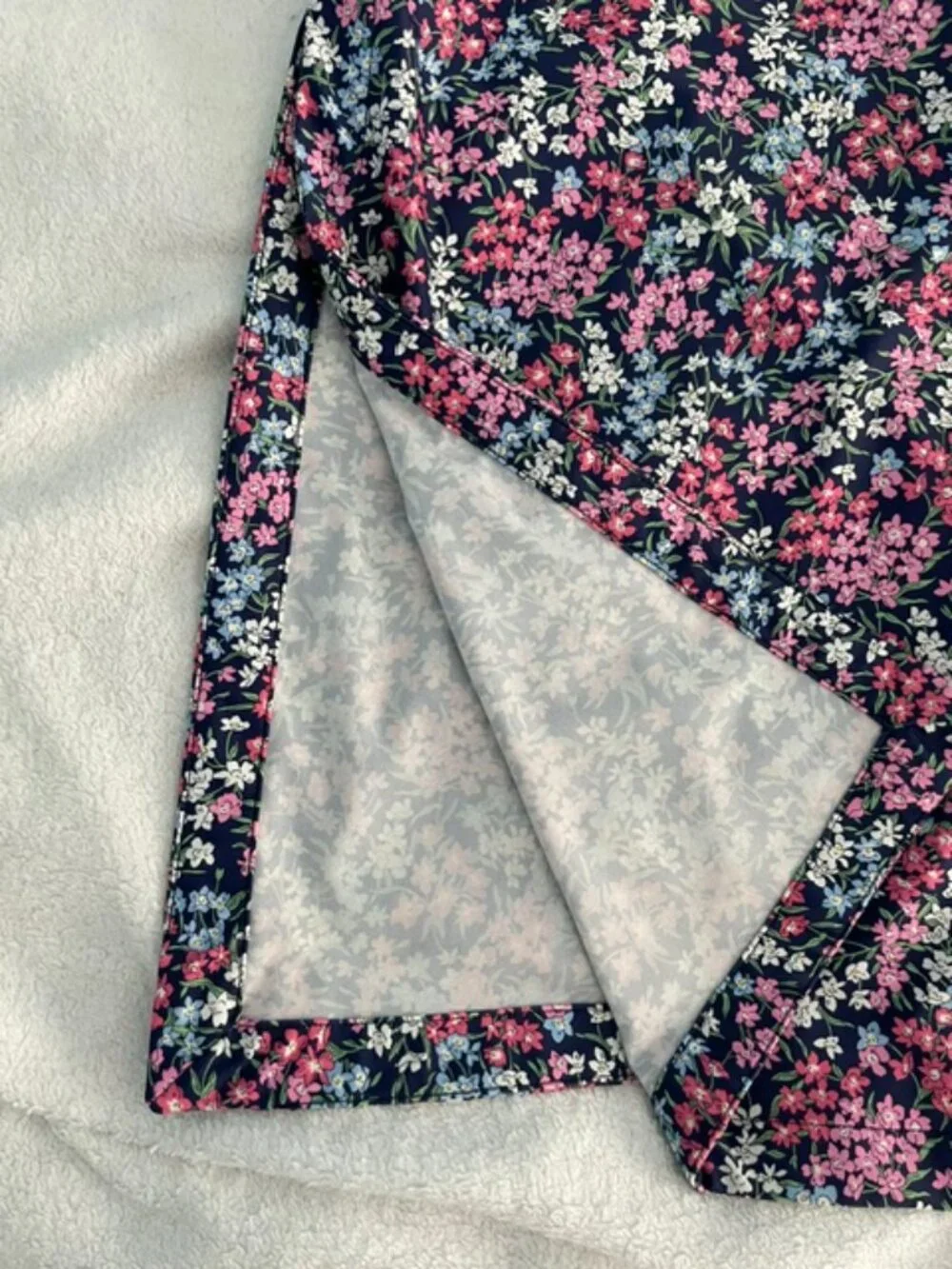 Sea New York Floral Shift Dress Small Retro Pockets Feminine RARE Flowers $495 - Picture 9 of 15